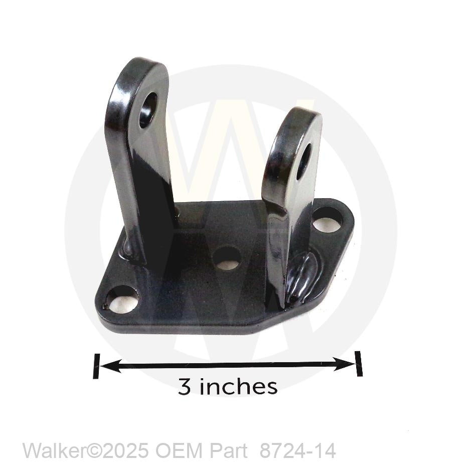 Walker Part # 8724-14 : IDLER MOUNT WELDMENT