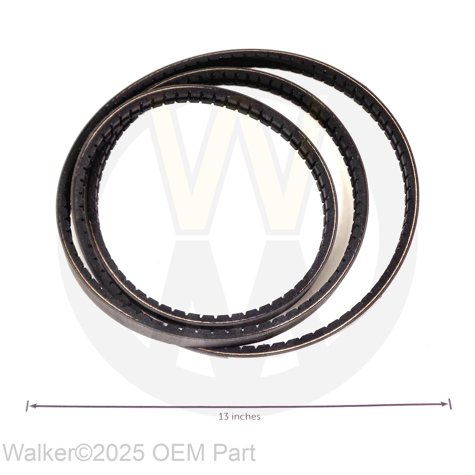 Walker Part # 8736 : BLADE DRIVE BELT (R3VX1000-2)