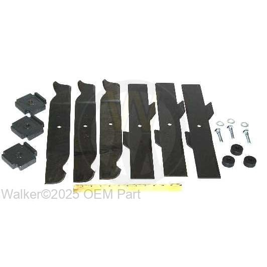 Walker Part # 8738-6 : 52SD Mulch Blade Kit