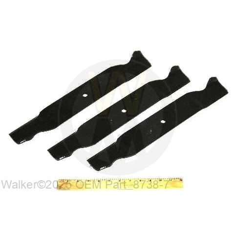 Walker Part # 8738-7 : 52SD BLADE SET