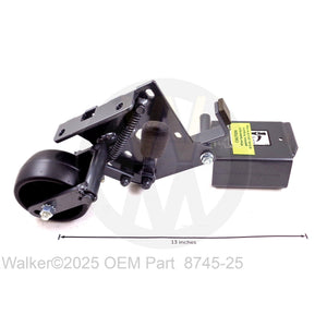 Walker Part # 8745-25 : DOLLY WHEEL/PTO GUARD ASSEMBLY