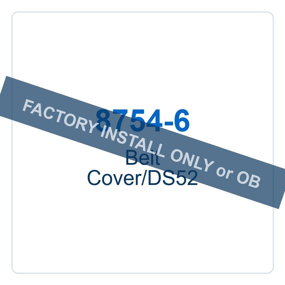 Walker Part # 8754-6 : Belt Cover/DS52