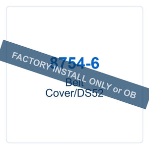 Walker Part # 8754-6 : Belt Cover/DS52