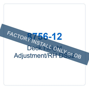 Walker Part # 8756-12 : Deck Height Adjustment/RH DS52