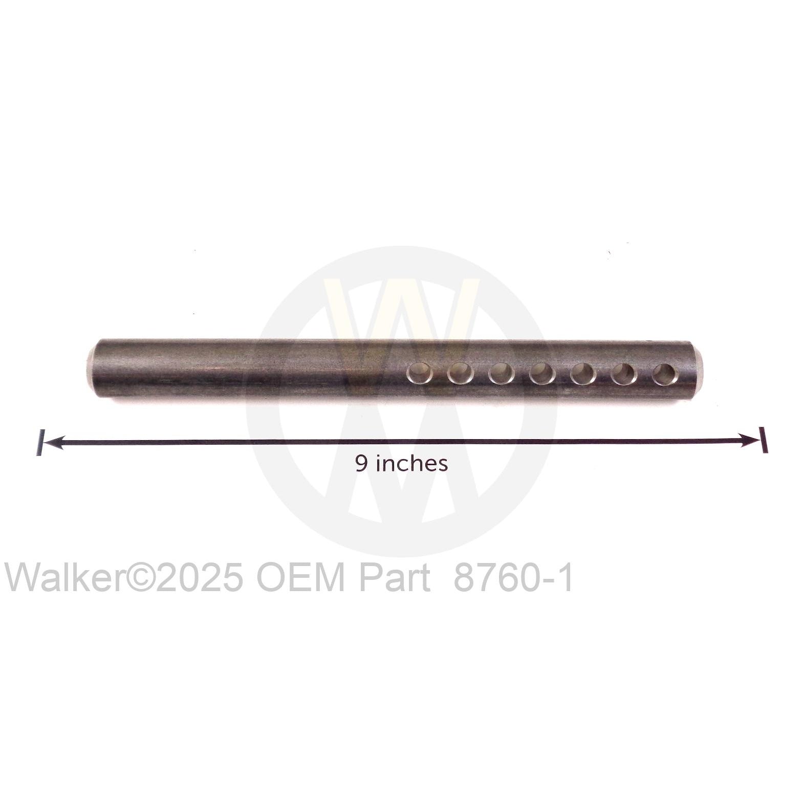Walker Part # 8760-1 : FRONT DECK PIN (3/4)