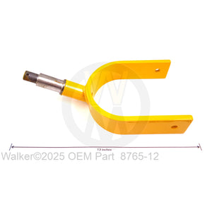 Walker Part # 8765-12 : Caster Wheel Fork (1' Longer)