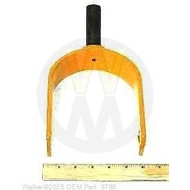 Walker Part # 8765 : CASTER WHEEL FORK (5-1/4)