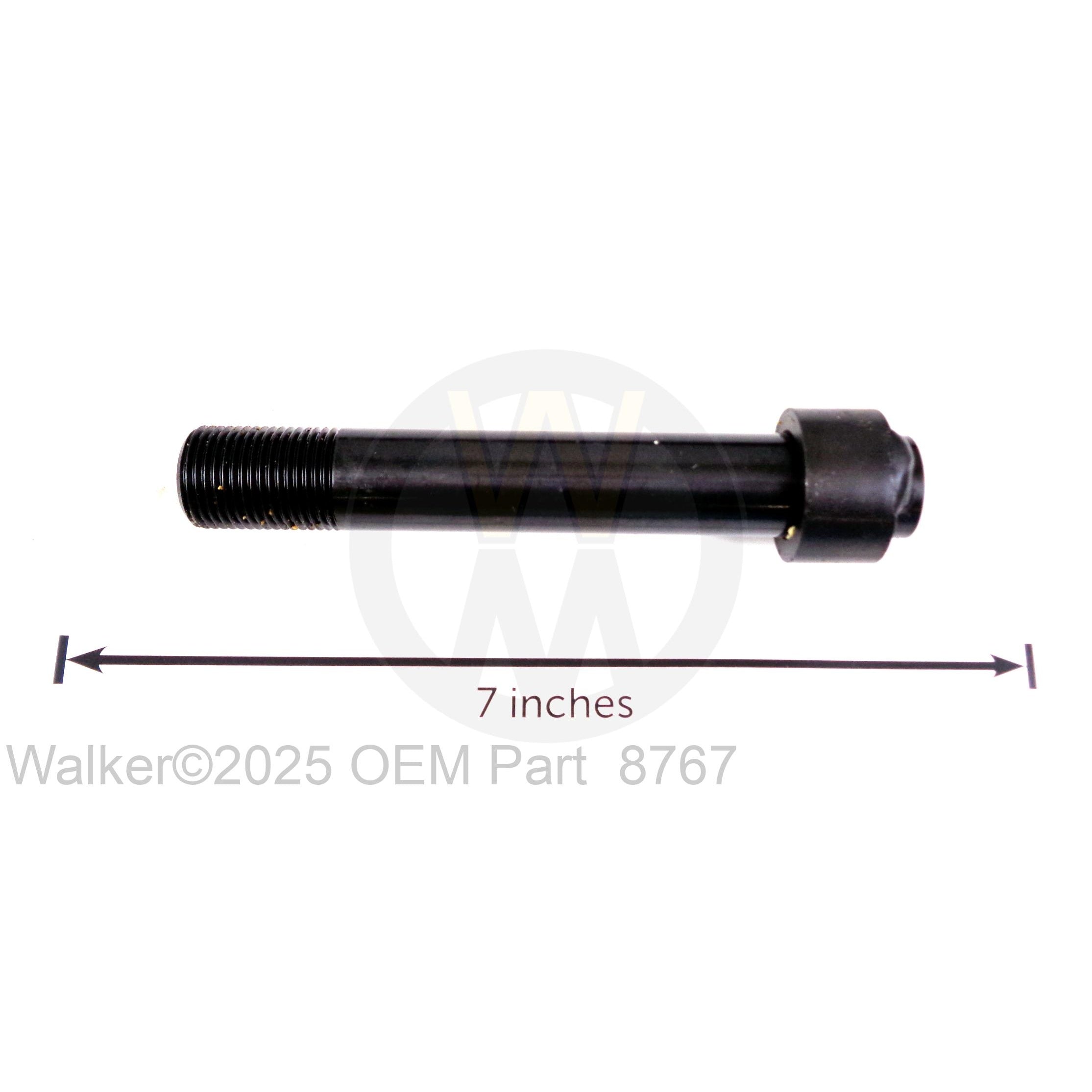Walker Part # 8767 : AXLE, CASTER WHEEL (5-1/8)