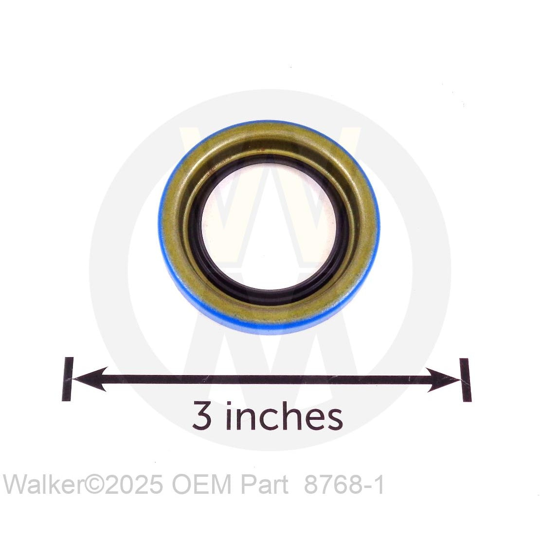 Walker Part # 8768-1 : SEAL (1-3/4x1-1/8)
