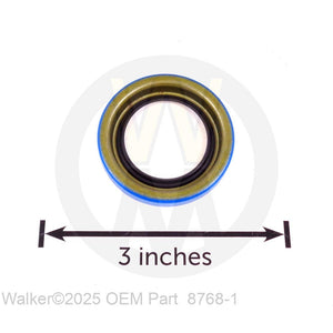 Walker Part # 8768-1 : SEAL (1-3/4x1-1/8)
