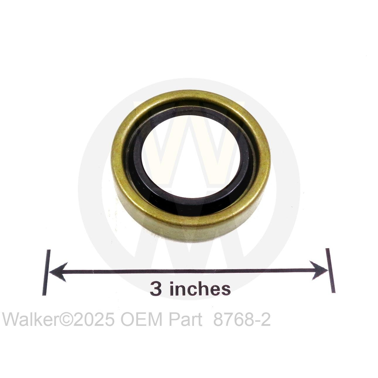 Walker Part # 8768-2 : SEAL, REVERSE LIP
