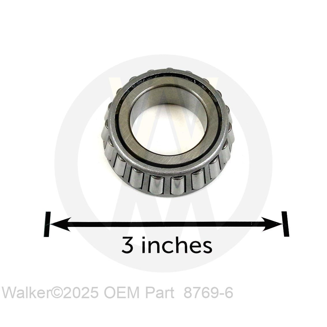 Walker Part # 8769-6 : BEARING CONE (1'ID)