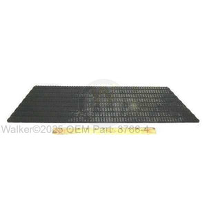 Walker Part # 8786-4 : (NR) RUBBER MAT, FRONT