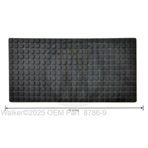 Walker Part # 8786-9 : Rubber Mat (6x12)
