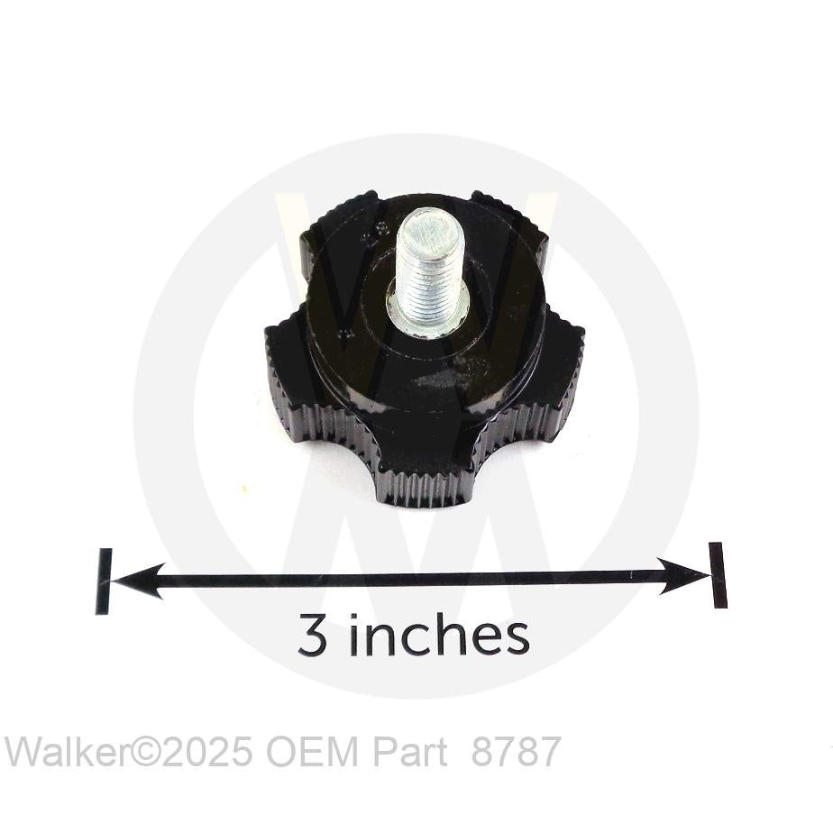 Walker Part # 8787 : (NR) Deck Cover Knob