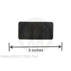 Walker Part # 8788-1 : RUBBER MAT (1x2)