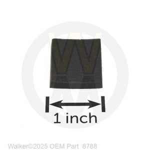 Walker Part # 8788 : RUBBER BUMPER (SELF-ADHESIVE MNT)