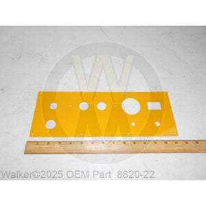 Walker Part # 8820-22 : Panel Faceplte/EFI/02