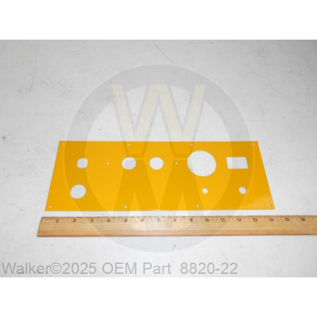 Walker Part # 8820-22 : Panel Faceplte/EFI/02