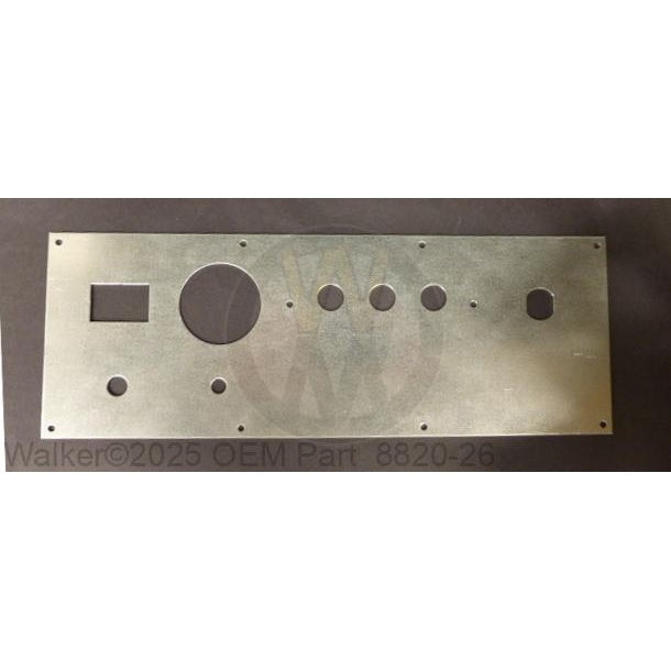 Walker Part # 8820-26 : Panel Faceplate/MTEFI/Galv