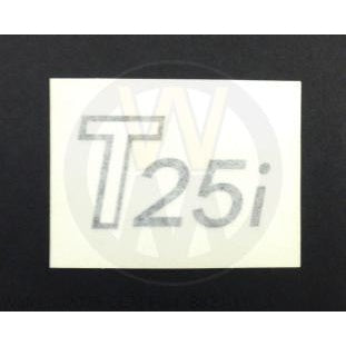Walker Part # 8821-11 : Decal, T25i