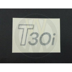 Walker Part # 8821-12 : Decal, T30i