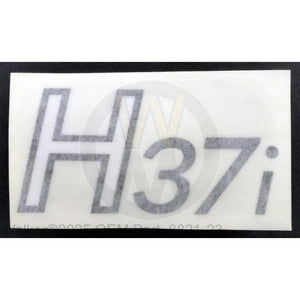 Walker Part # 8821-23 : (NR) Decal, H37i