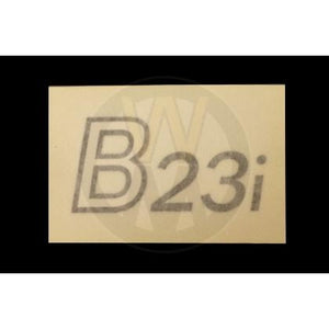 Walker Part # 8821-3 : Decal, B23i