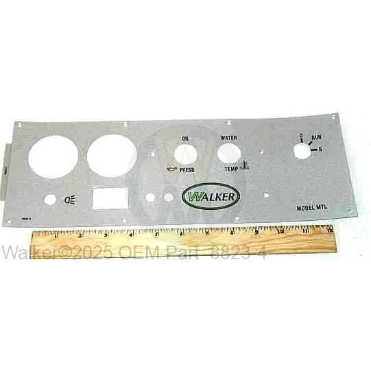 Walker Part # 8823-4 : DECAL, INSTRUMENT PANEL/MTL/LEXAN