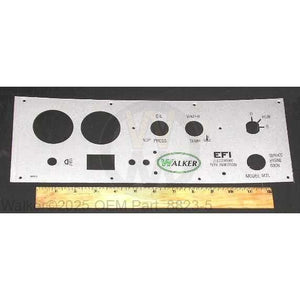Walker Part # 8823-5 : (SU 8820-6,7307-7,3-8996-9) (NR) Decal, Inst Panel MTL31