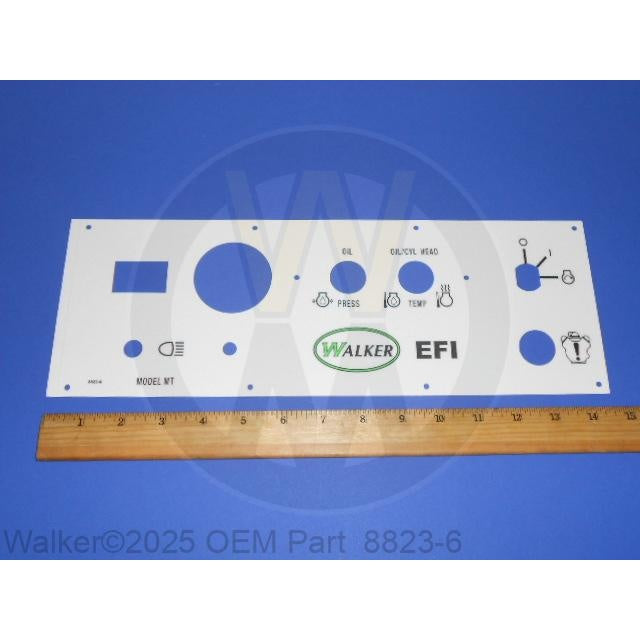 Walker Part # 8823-6 : Decal,Instrument Panel/EFI