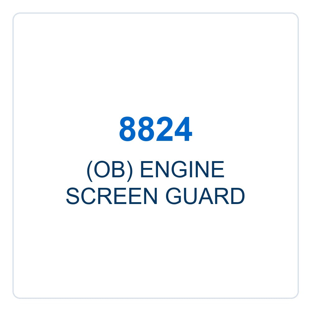 Walker Part # 8824 : (OB) ENGINE SCREEN GUARD