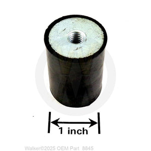 Walker Part # 8845 : RUBBER BUMPER (30MMOD X 40MM) 5/16-18 (F)