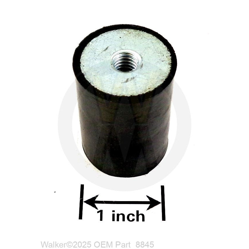 Walker Part # 8845 : RUBBER BUMPER (30MMOD X 40MM) 5/16-18 (F)