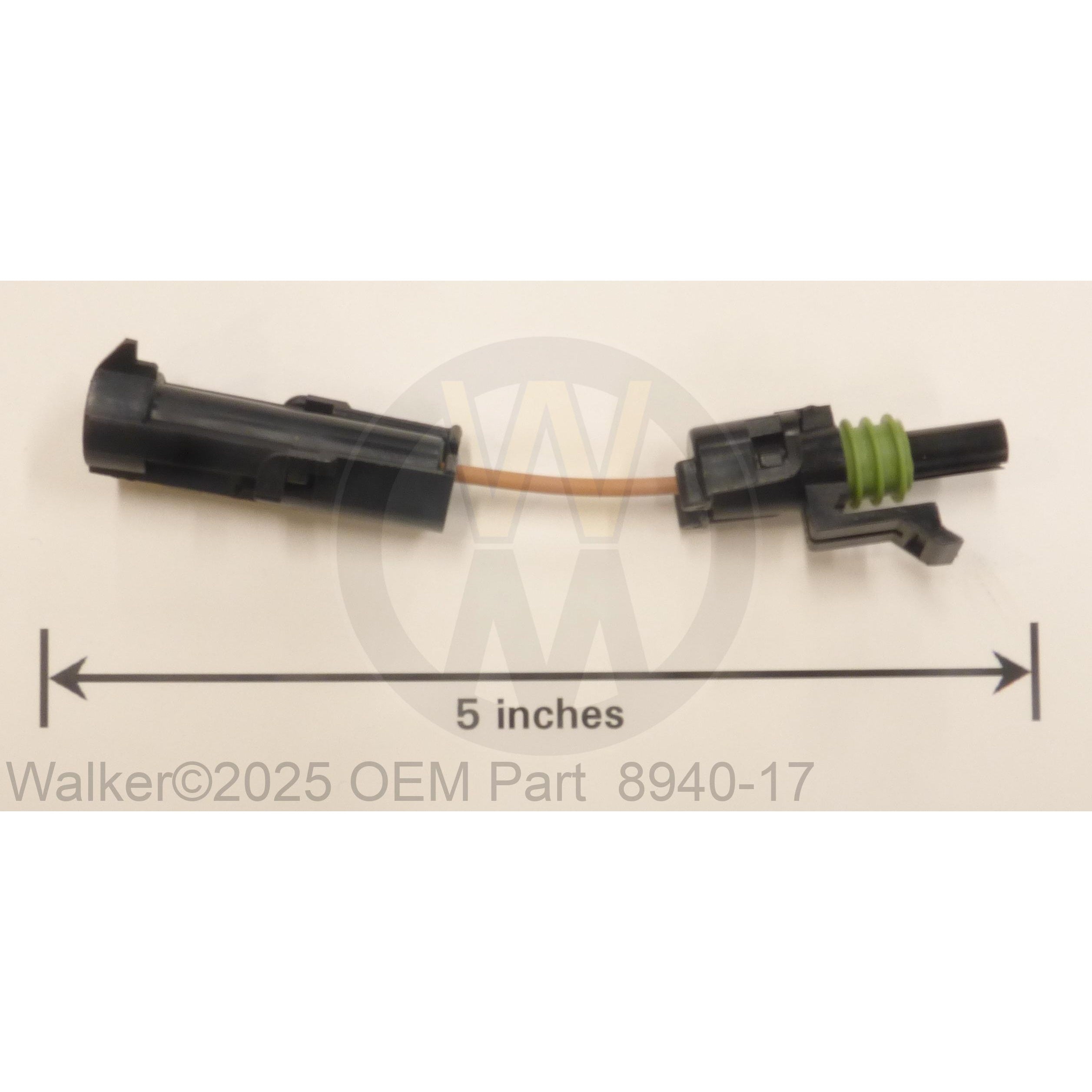 Walker Part # 8940-17 : 02 SENSOR EXTENSION WIRE