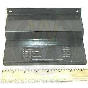 Walker Part # 8940-25 : CPU COVER/EFI