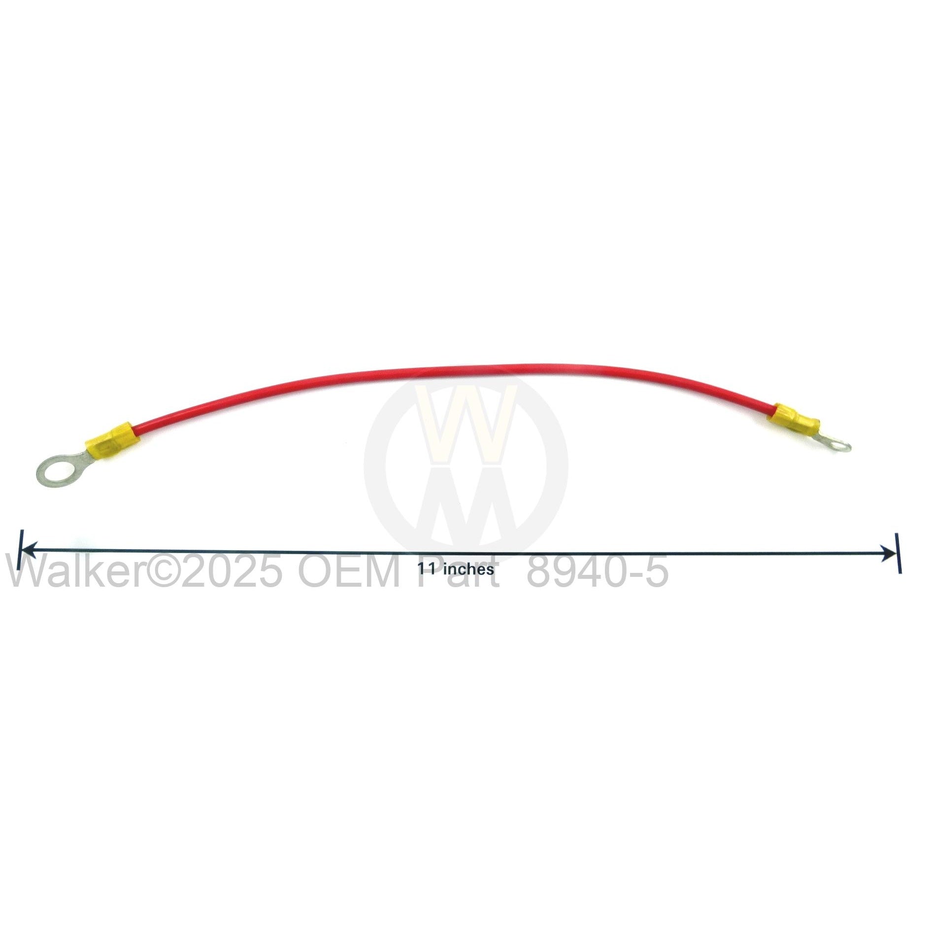 Walker Part # 8940-5 : JUMPER WIRE,  RESISTOR