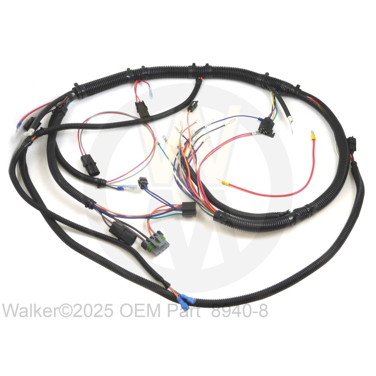 Walker Part # 8940-8 : WIRE HARNESS/MTL