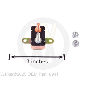 Walker Part # 8941 : CIRCUIT BREAKER (30 AMP AUTO RESET/SEALED)