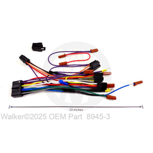 Walker Part # 8945-3 : WIRE HARNESS, INSTRUMENT PANEL