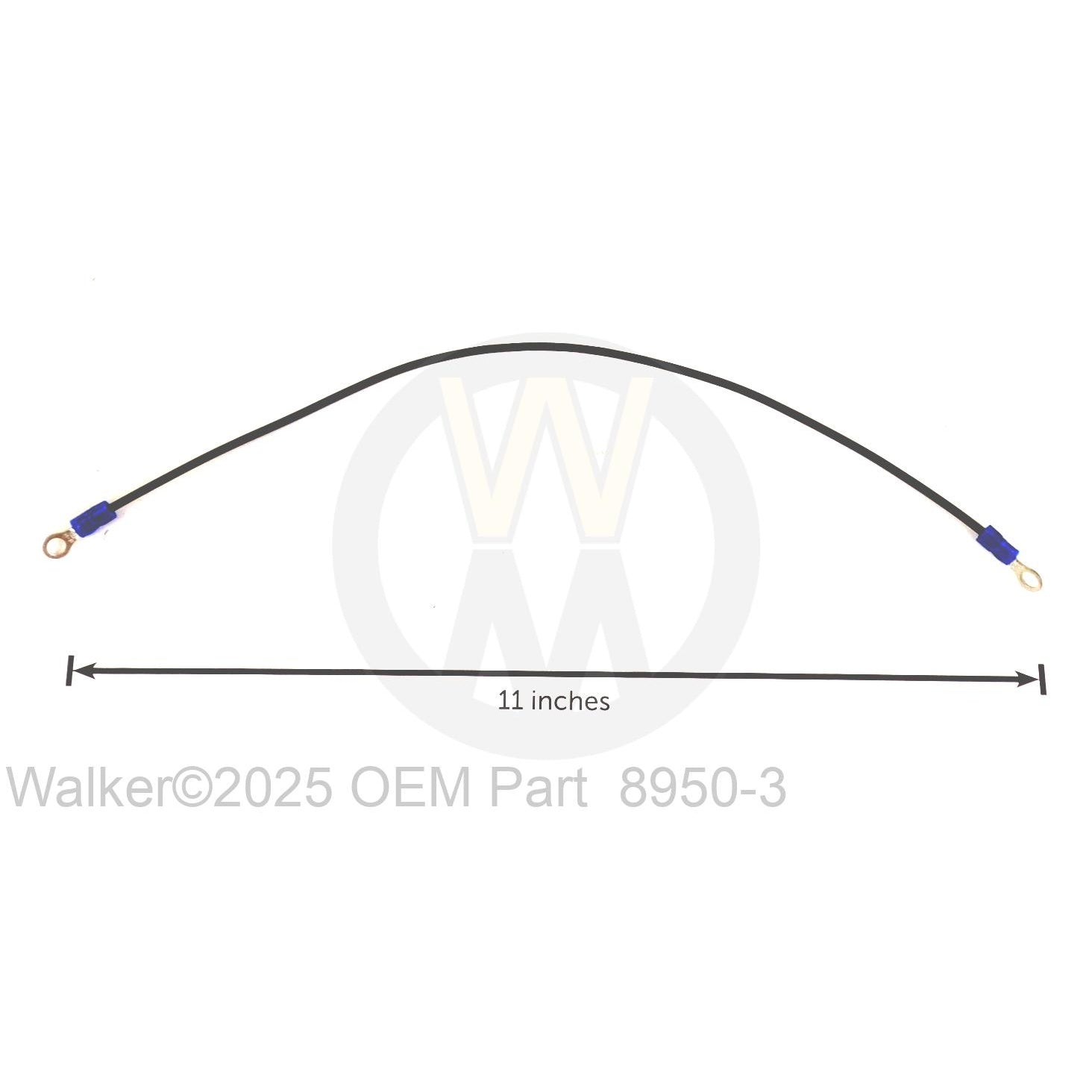 Walker Part # 8950-3 : POWERFIL GROUND WIRE 10.0