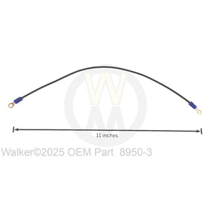 Walker Part # 8950-3 : POWERFIL GROUND WIRE 10.0
