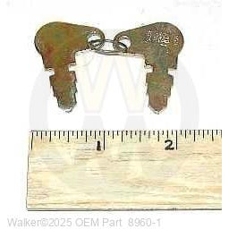 Walker Part # 8960-1 : IGNITION KEY (1 SET)
