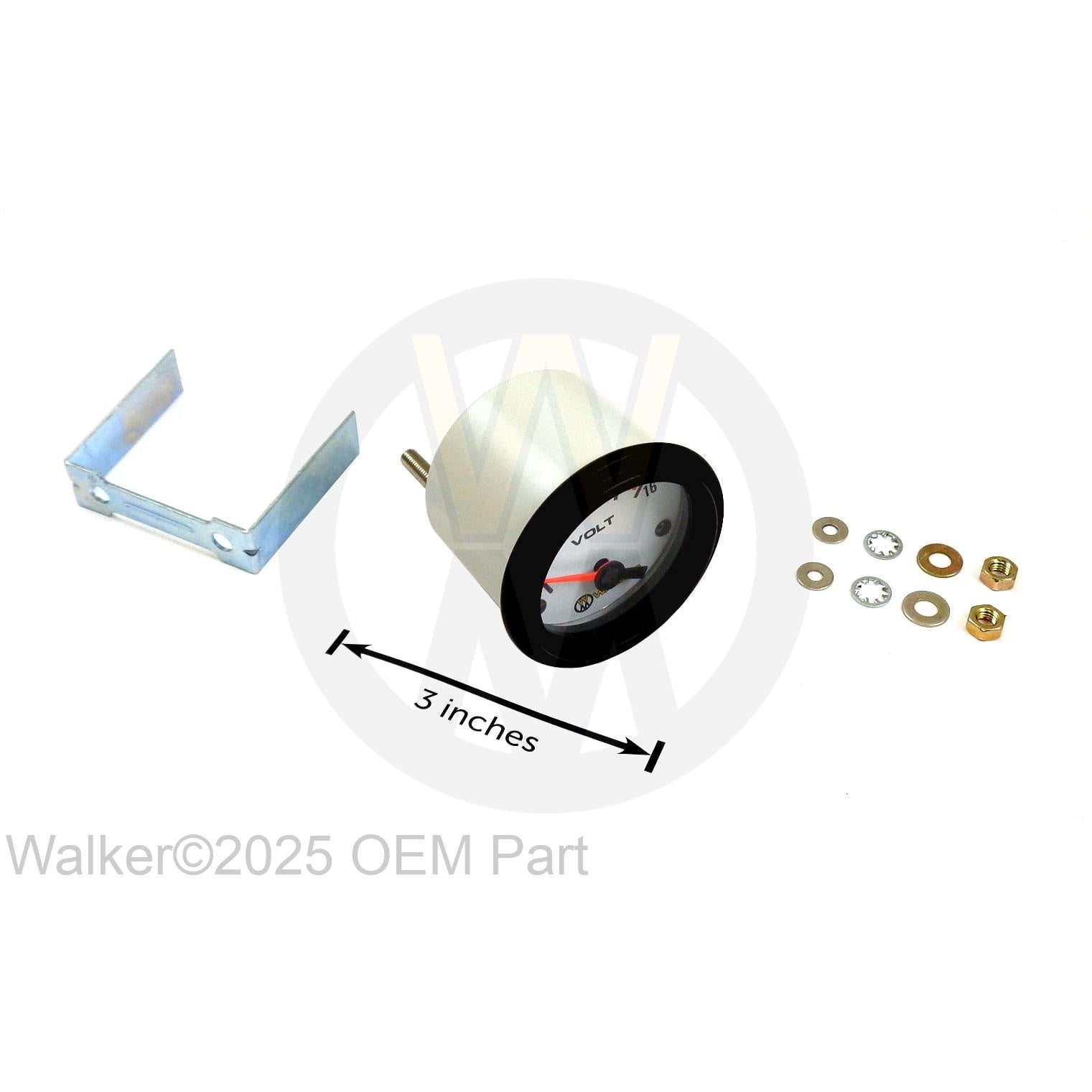 Walker Part # 8997 : VOLTMETER GAUGE