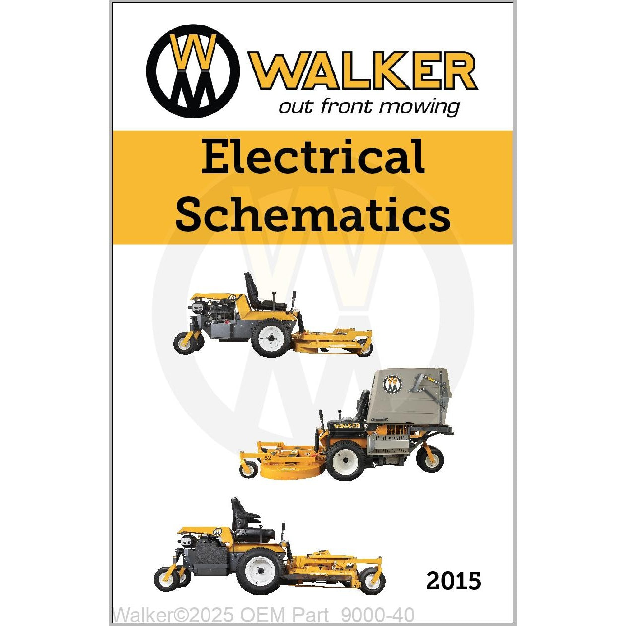 Walker Part # 9000-40 : Laminated Elec Schematics