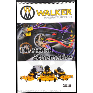 Walker Part # 9000-41 : Laminated Elec Schematics 2018