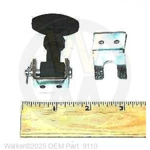 Walker Part # 9110 : HOOD LATCH ASSEMBLY