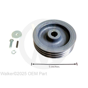 Walker Part # 9236 : (OB) (NR) PTO Pulley (5/3V)