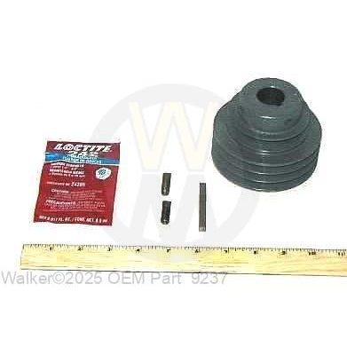 Walker Part # 9237 : ENGINE PULLEY (4/3V,3/A)