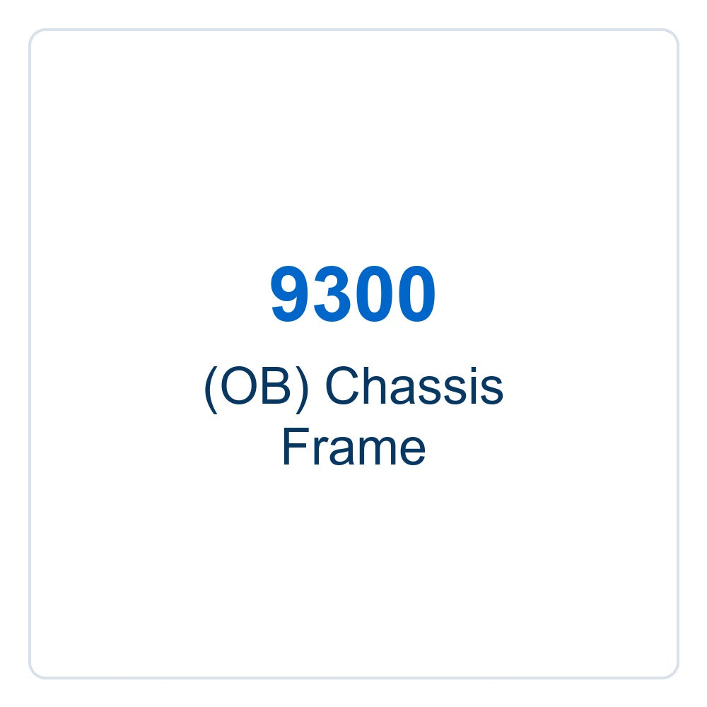 Walker Part # 9300 : (OB) Chassis Frame
